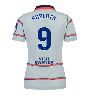 Atletico Madrid Alexander Sorloth #9 Tredjetrøje Dame 2026-27 Kortærmet